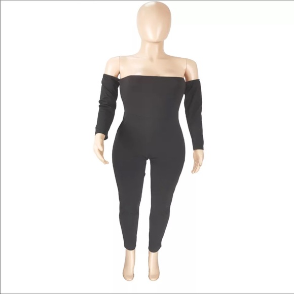 Off Shoulder Jumpsuit - Picture 5 of 7